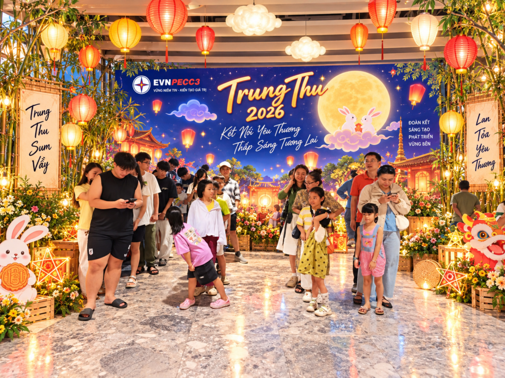 TRUNG THU EVNPECC3 2026 - MÙA TRĂNG CỦA NHỮNG ĐIỀU BÌNH DỊ 3 PECC3 TRUNG THU 03